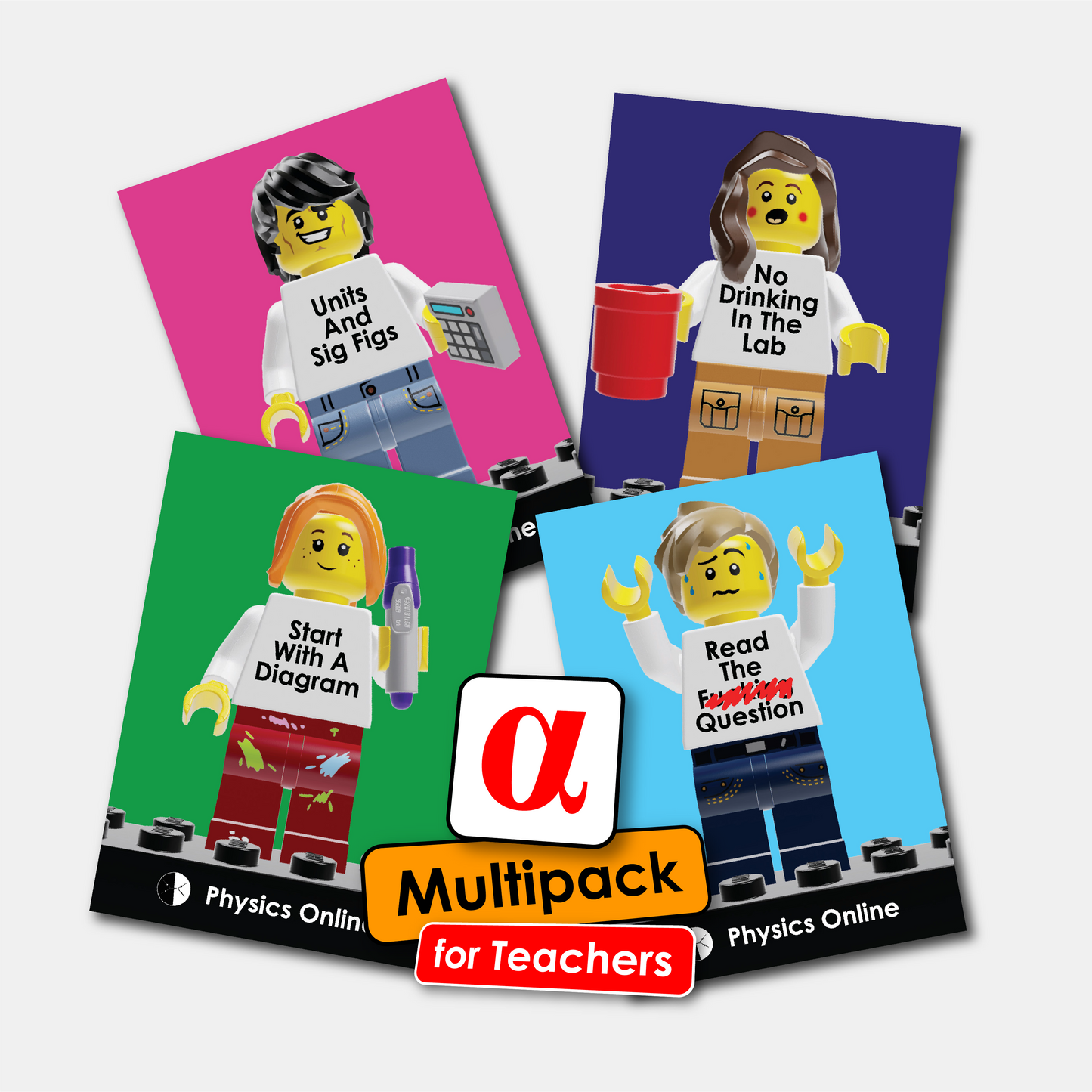 Classroom Poster Pack - Alpha