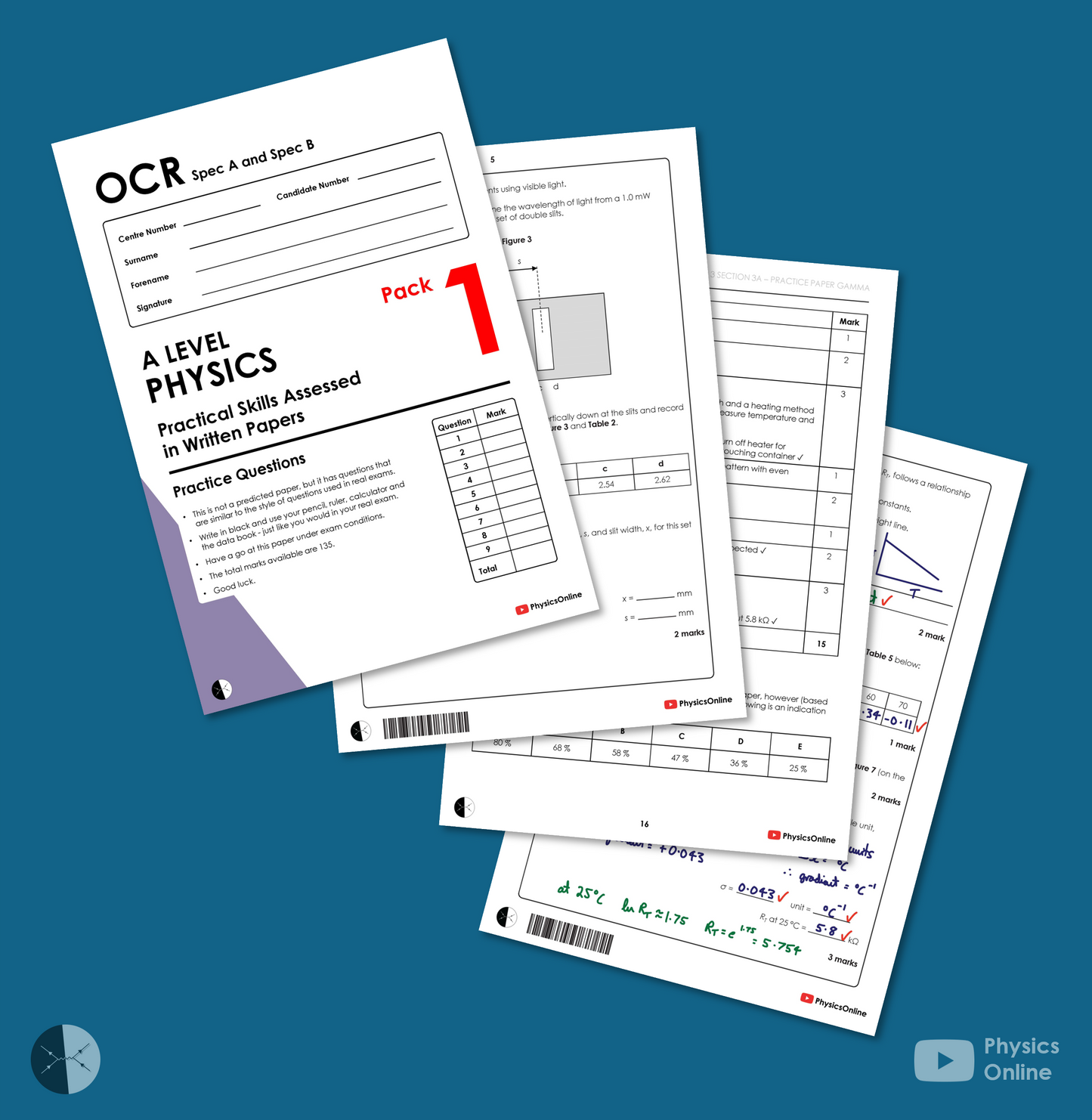 OCR A Level Practical Skills - Multipack (for Individuals)