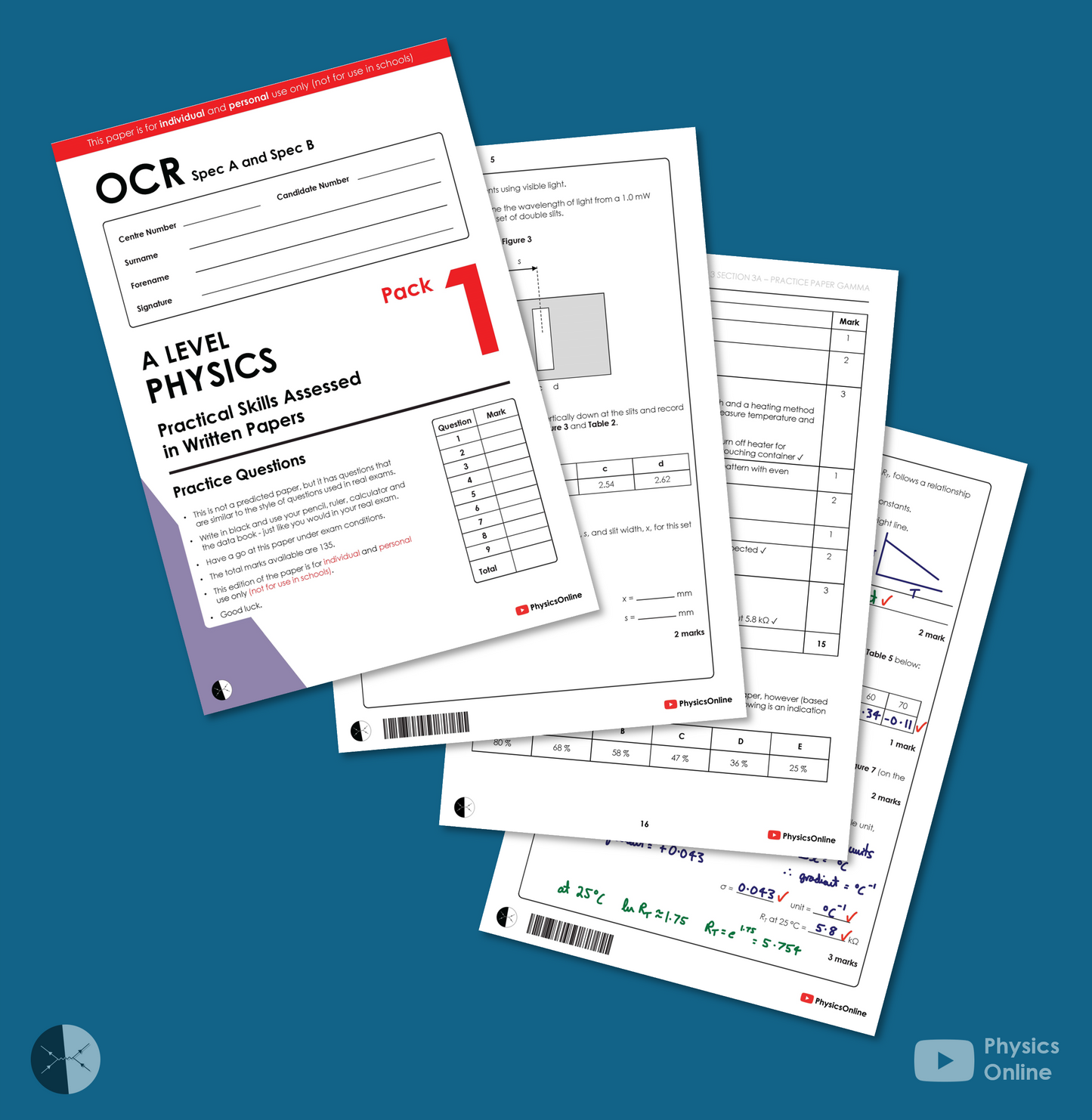 OCR A Level Practical Skills - Multipack (for Teachers)