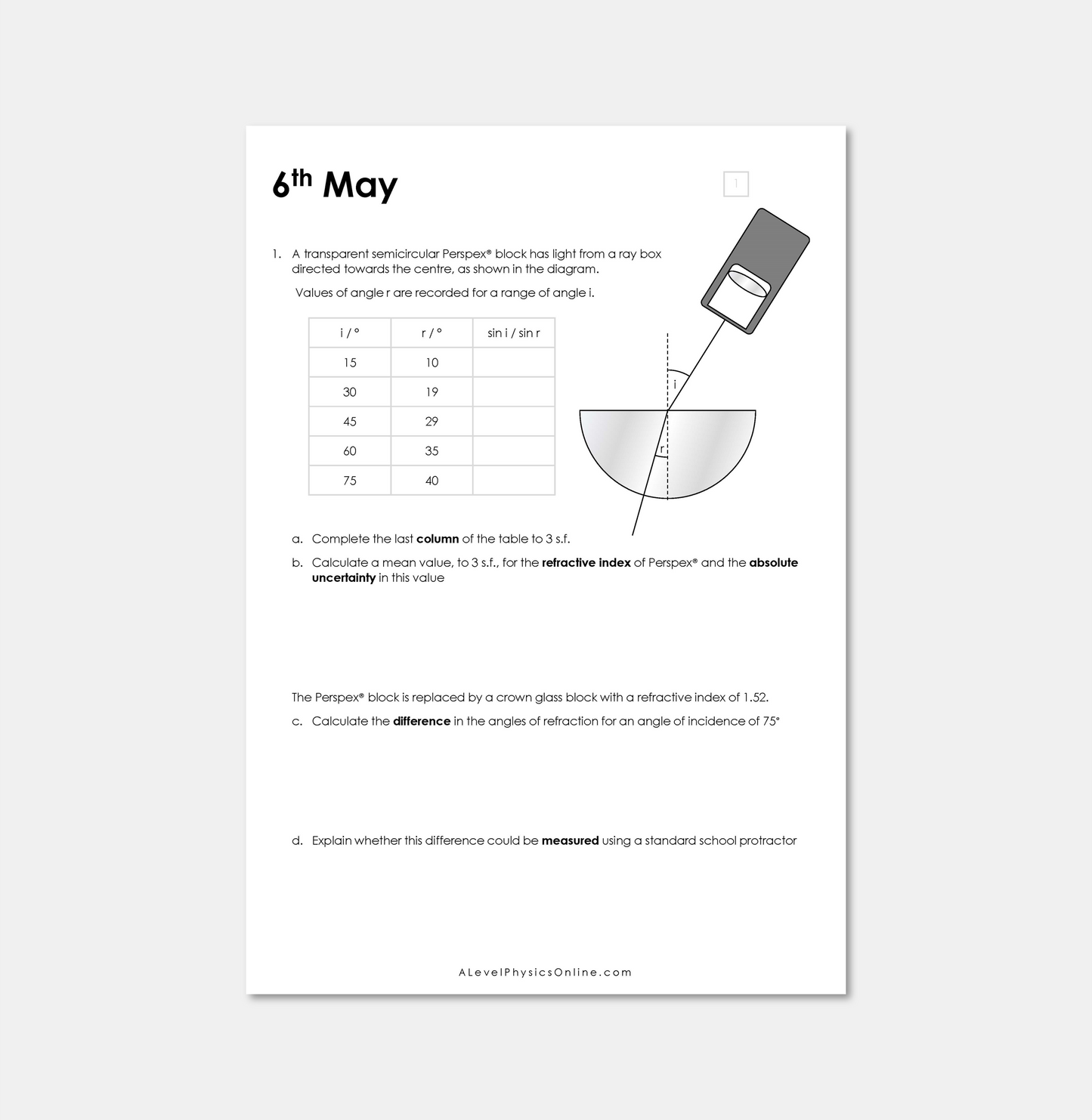Daily Workout Book 3 - A Level Digital Download (for Individuals)