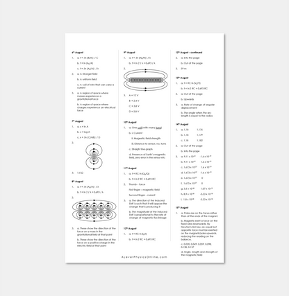Daily Workout Book 4 - A Level Digital Download (for Individuals)