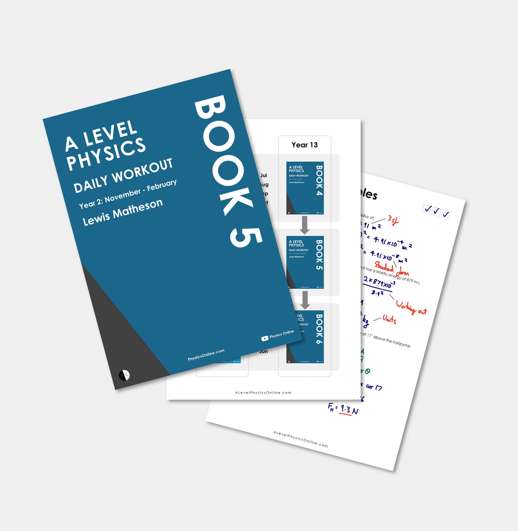 A Level Daily Workout Books (for Individuals) – Physics Online