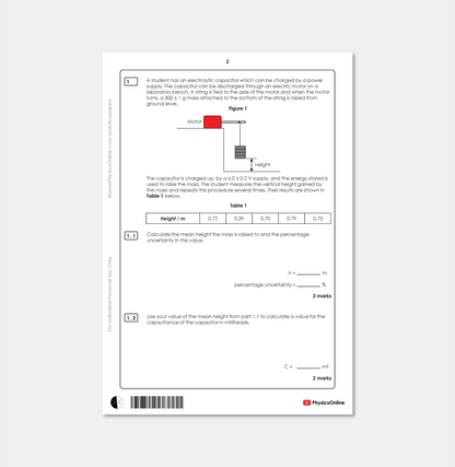 AQA A Level Paper 3A - Beta (for Individuals)