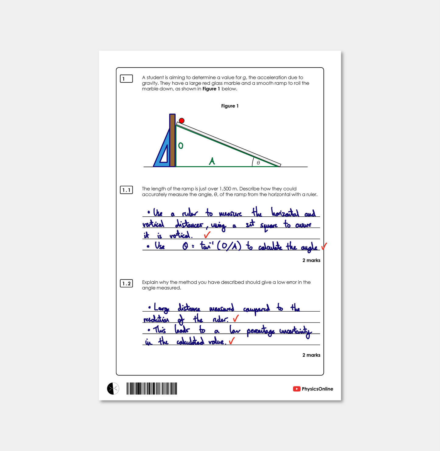 AQA A Level Paper 3A - Gamma (for Individuals)