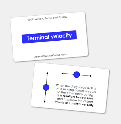 OCR A Level Flashcards - The Entire Physics Course (for Individuals)