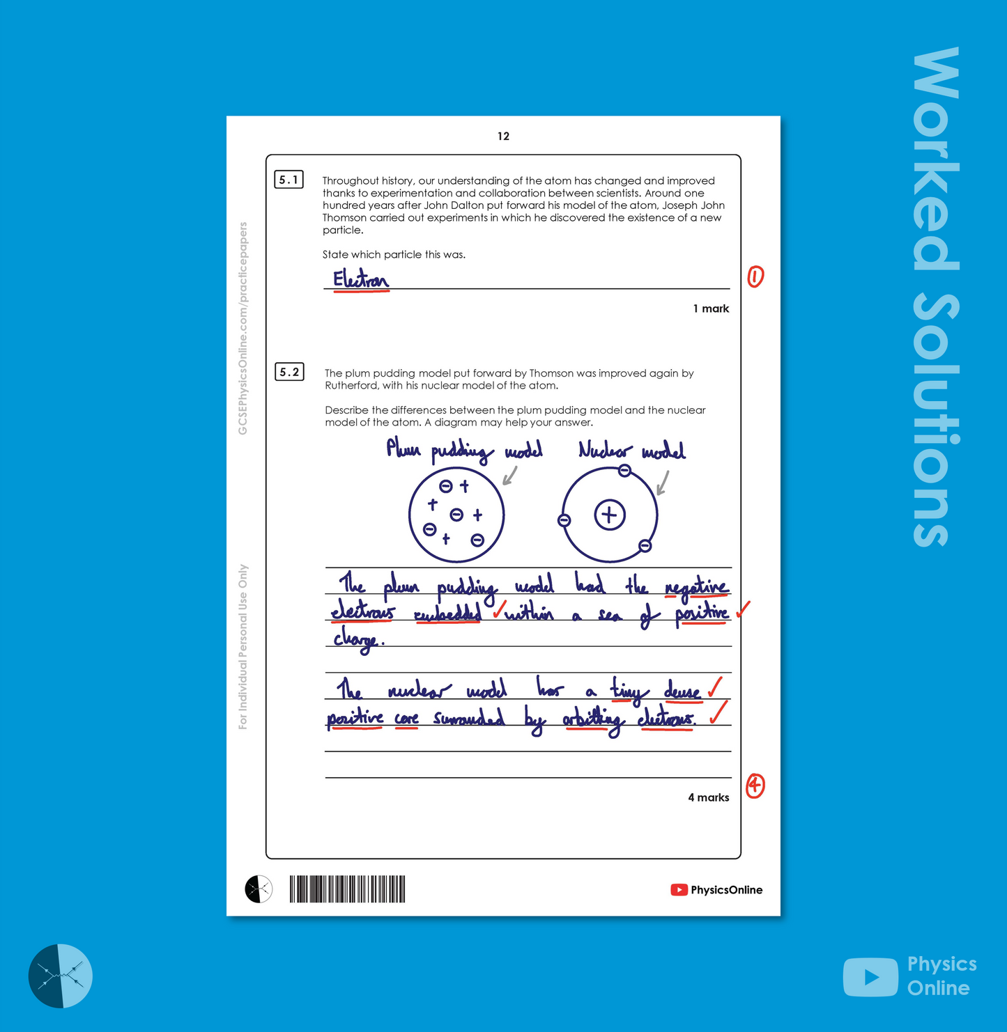 AQA Practice Paper | Paper 1 - Epsilon | Individual Issue | GCSE Physics