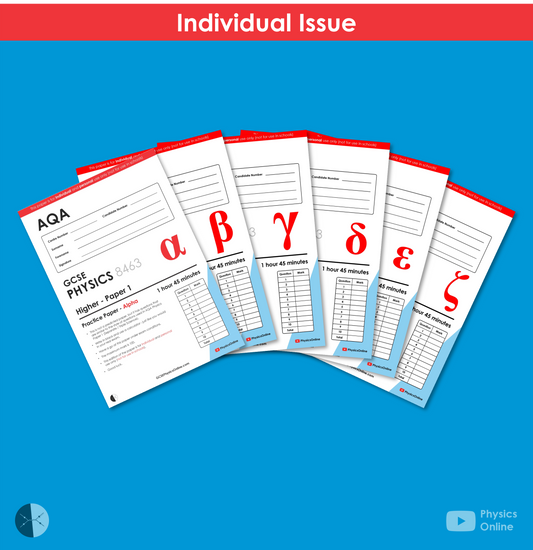 AQA Practice Papers | Paper 1 - Multipack | Individual Issue | GCSE Physics